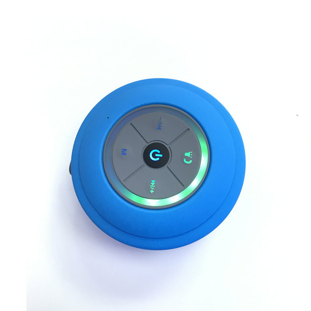 Mini Waterproof Bluetooth Speaker with Suction Cup