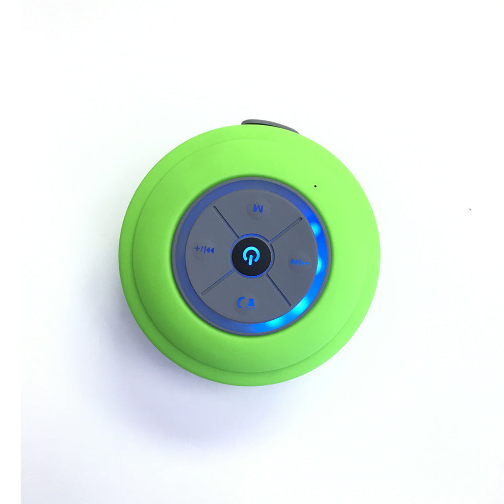 Mini Waterproof Bluetooth Speaker with Suction Cup