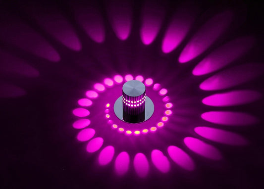 🌈 Modern Spiral LED Wall Light