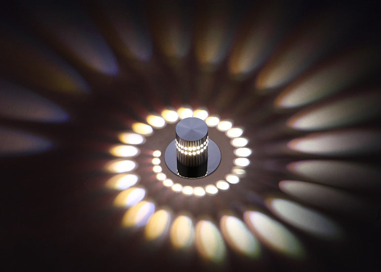 🌈 Modern Spiral LED Wall Light