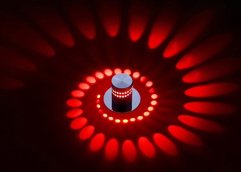 🌈 Modern Spiral LED Wall Light