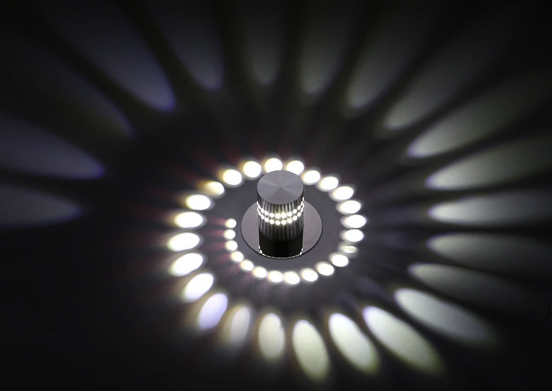 🌈 Modern Spiral LED Wall Light