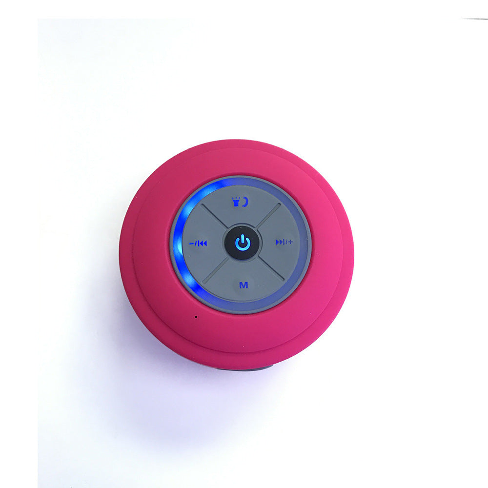 Mini Waterproof Bluetooth Speaker with Suction Cup