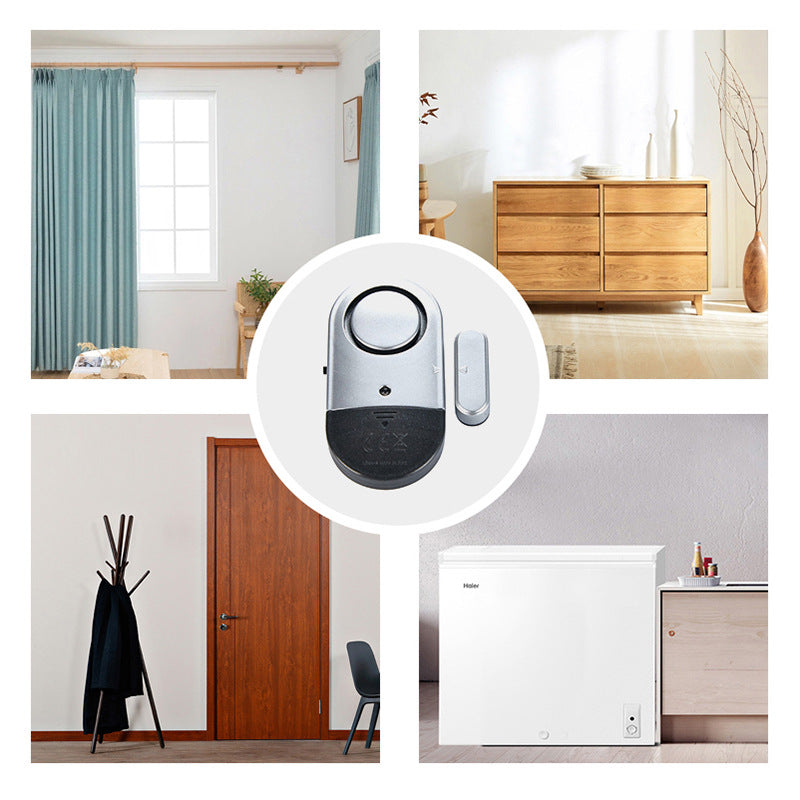 🚨 Wireless Door & Window Sensor Alarm – 125dB Anti-Theft Security
