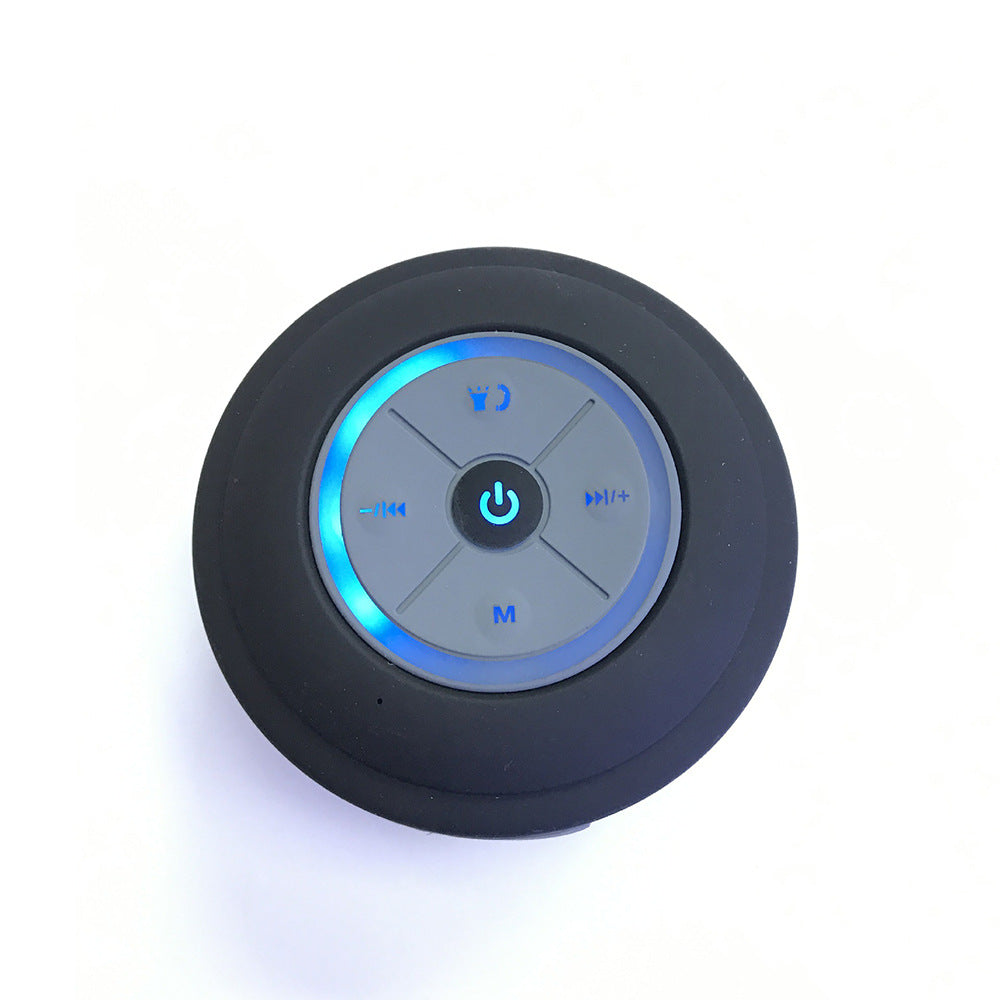 Mini Waterproof Bluetooth Speaker with Suction Cup
