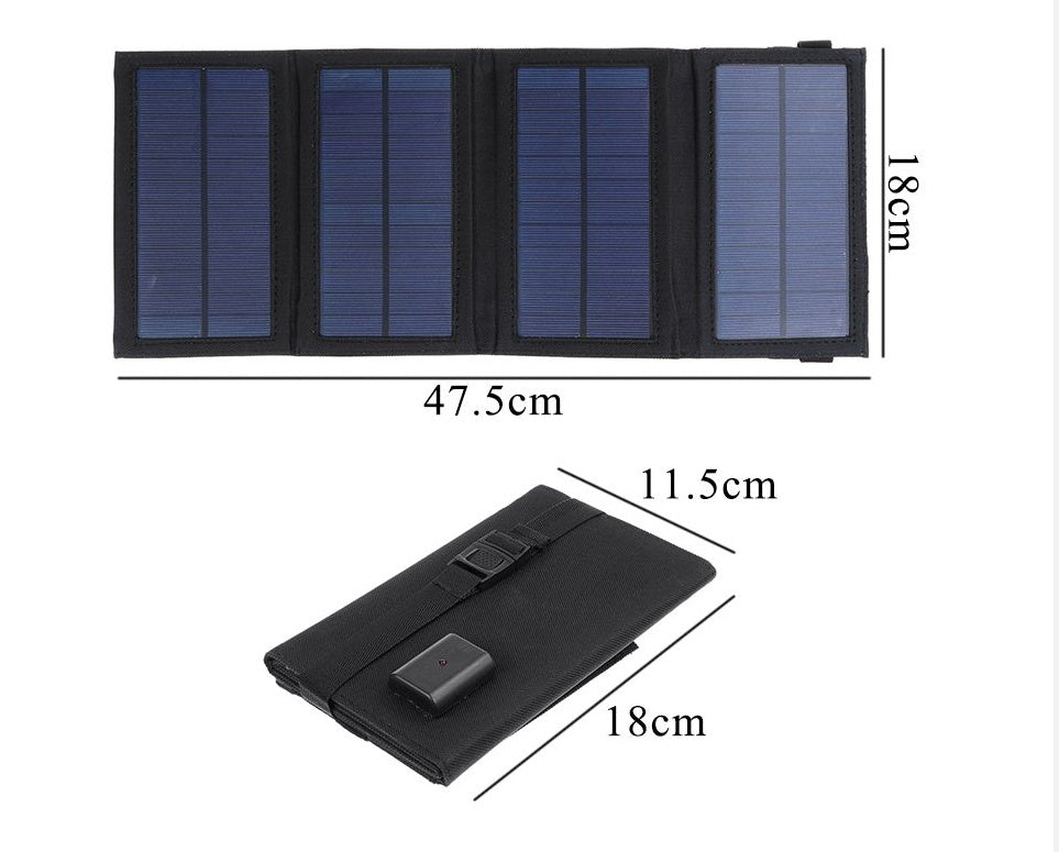 ☀️ Outdoor Folding Solar Charger