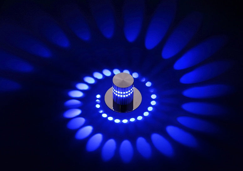 🌈 Modern Spiral LED Wall Light