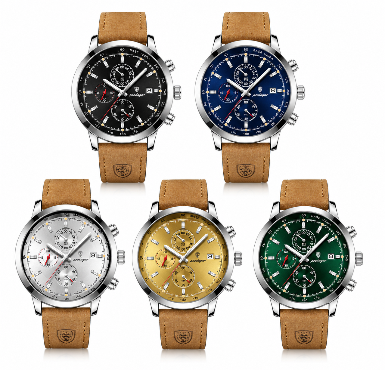 ⌚ Multifunctional Waterproof Sports Quartz Watch