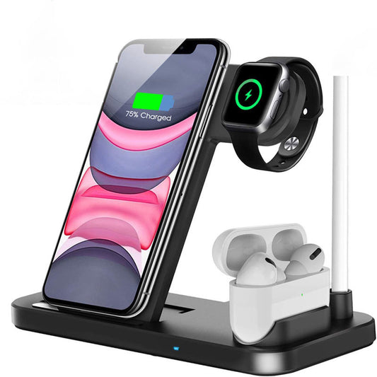 Fast Charge 15w Folding 4-in-1 Wireless Charger