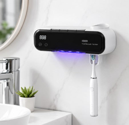 🦷 UV Toothbrush Sterilizer & Storage Rack