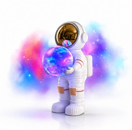 👨🚀 Spaceman Starry Sky Projection Lamp
