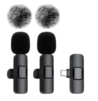 🎤 Wireless Lavalier Microphone