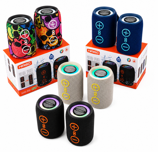 🔊 2-in-1 Split Bluetooth Speaker – Detachable Subwoofer System