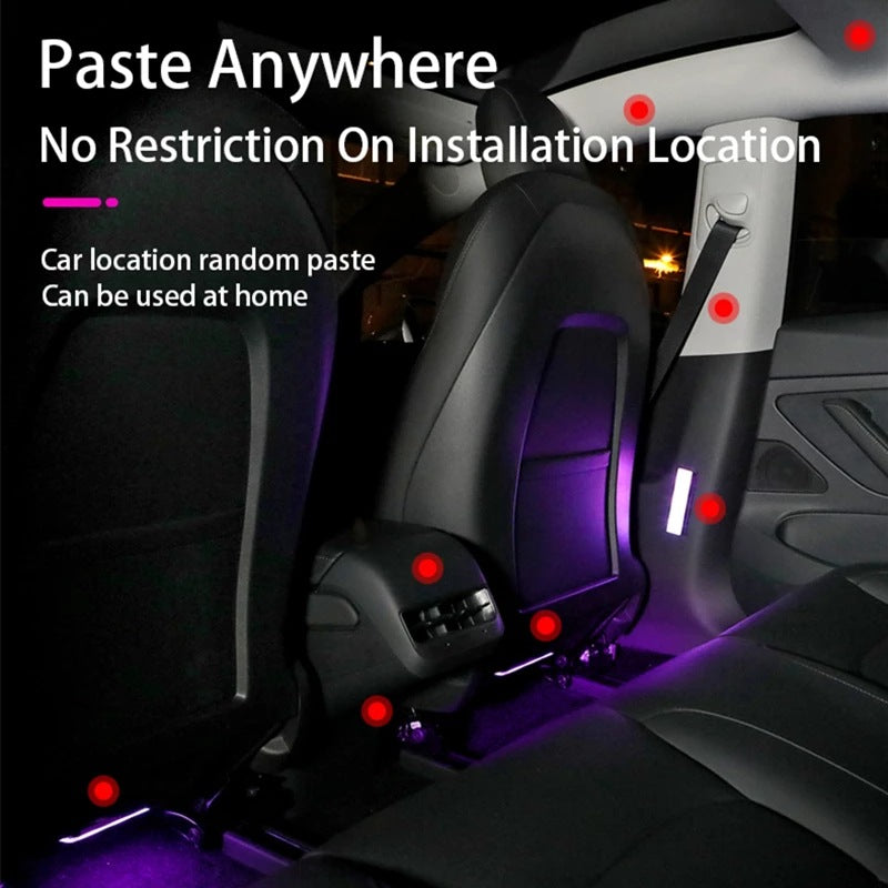 🚗 Magnetic LED Car Interior Lights