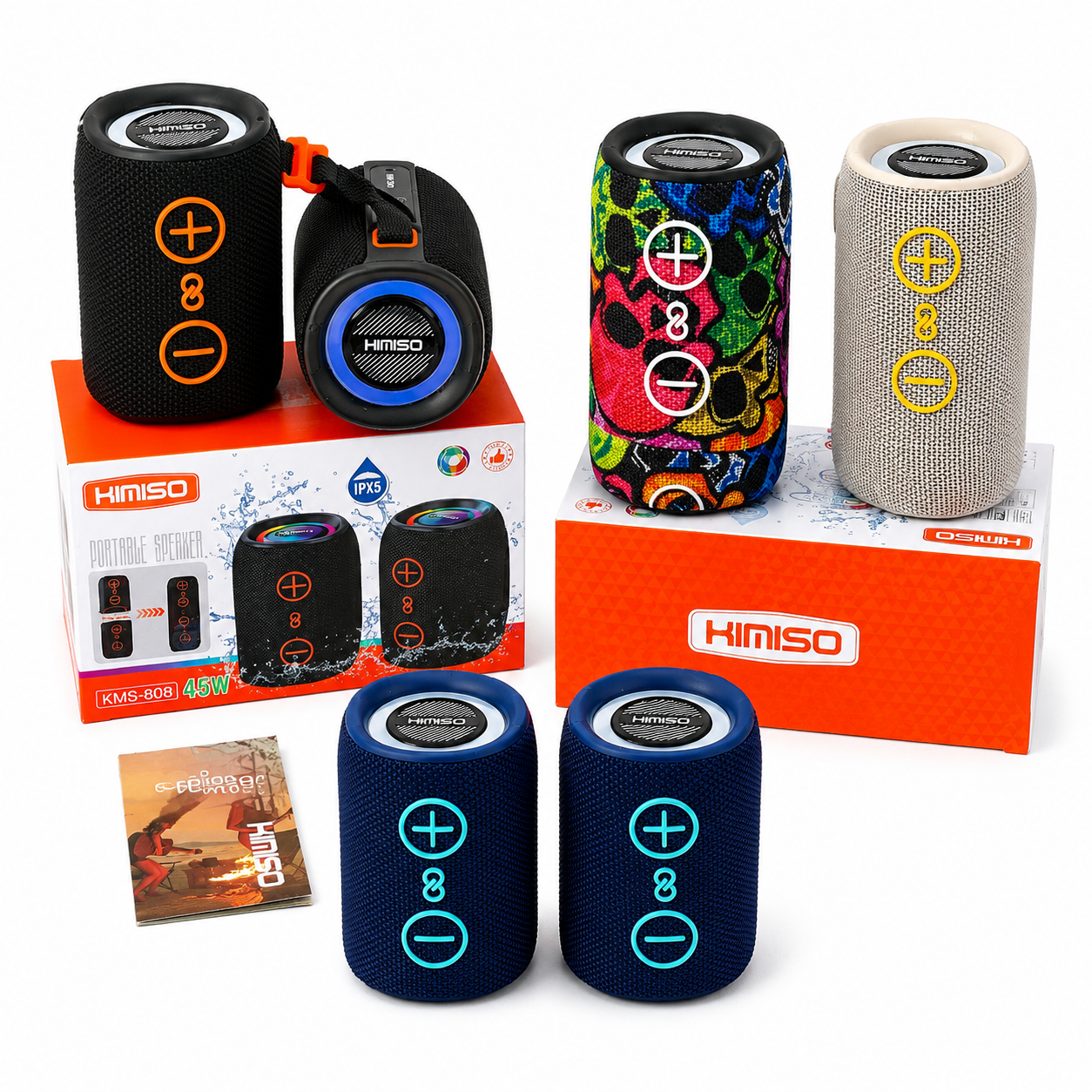 🔊 2-in-1 Split Bluetooth Speaker – Detachable Subwoofer System