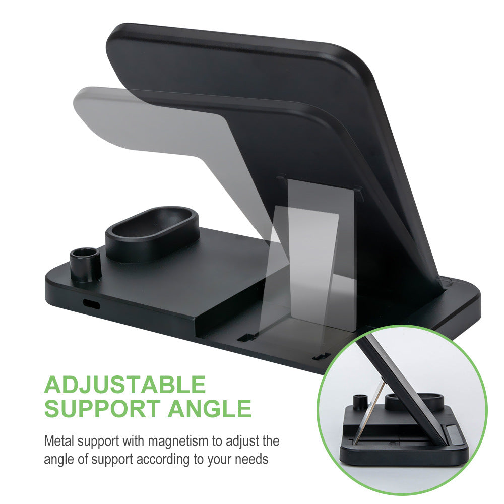 Fast Charge 15w Folding 4-in-1 Wireless Charger