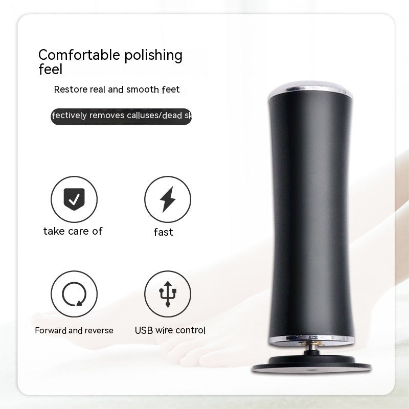 🦶 Electric Foot Callus Remover – 360° Pedicure Tool