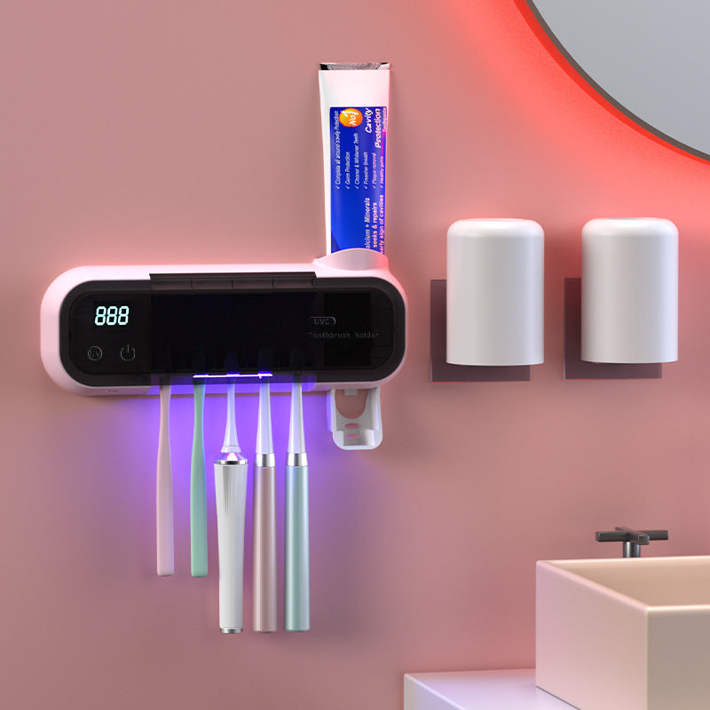 🦷 UV Toothbrush Sterilizer & Storage Rack