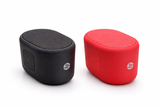Portable HP Bluetooth Speaker – Red & Black
